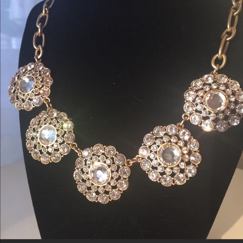 J. Crew Layered Circle Necklace